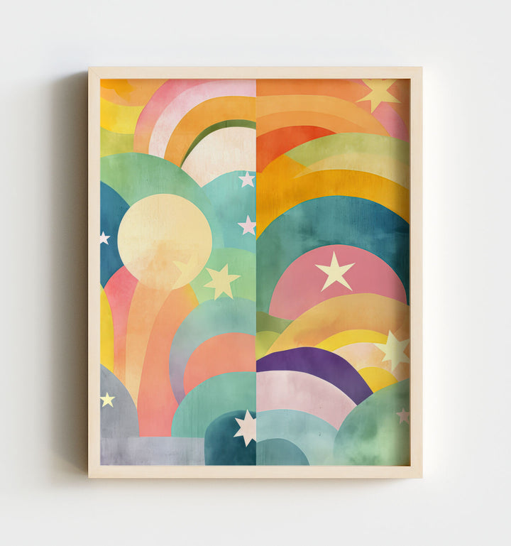 Rainbow Abstract No. 5