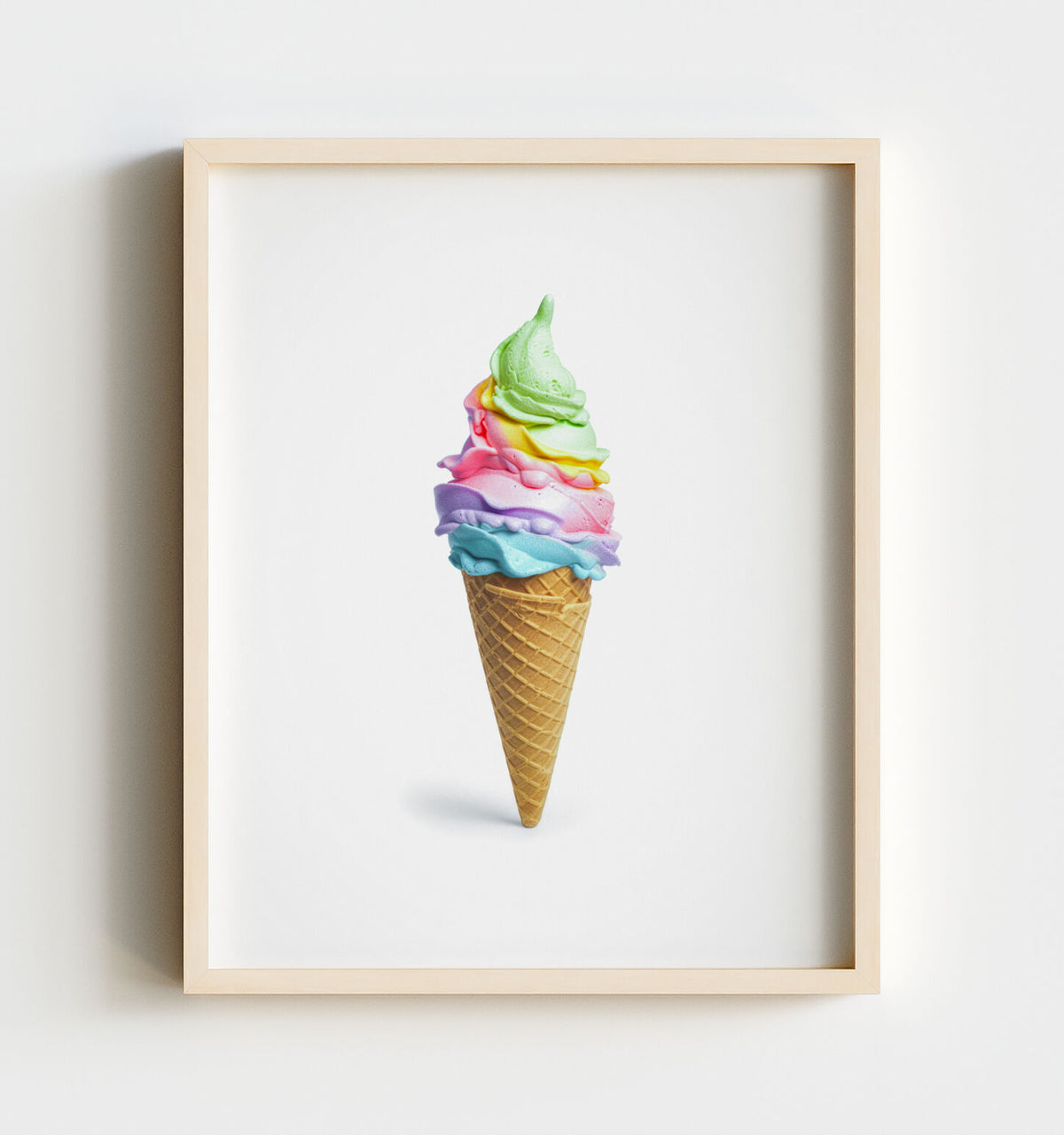 Rainbow Ice Cream