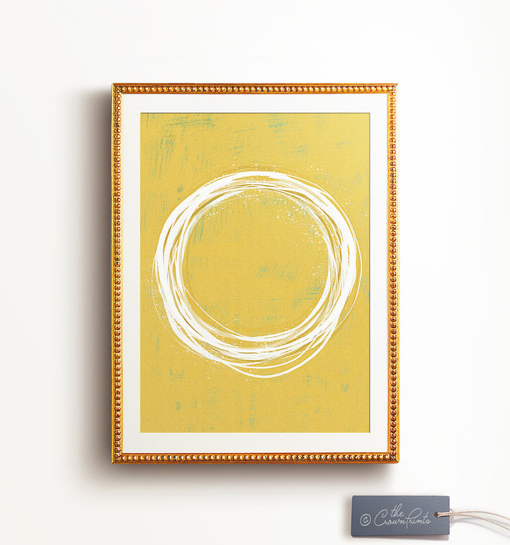 Mustard wall art