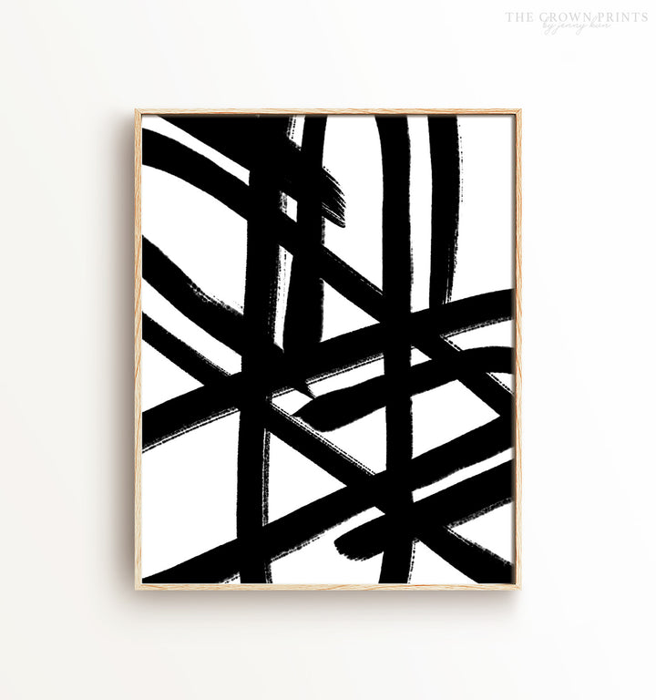 Abstract Paperclips - The Crown Prints