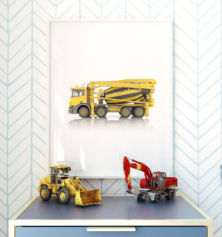 Concrete Mixer Truck - Vertical