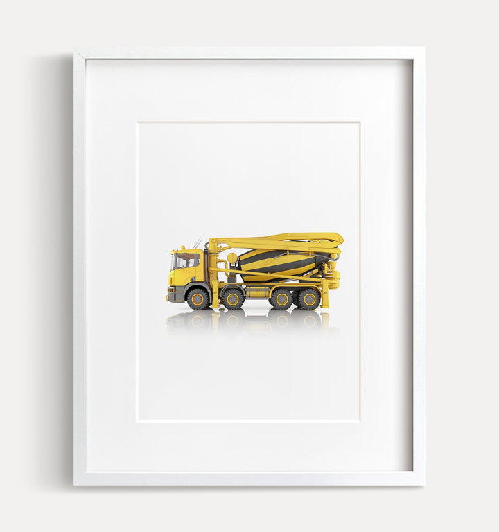 Concrete Mixer Truck - Vertical