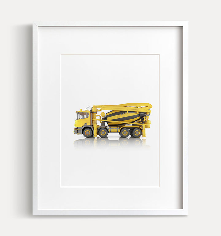 Concrete Mixer Truck - Vertical