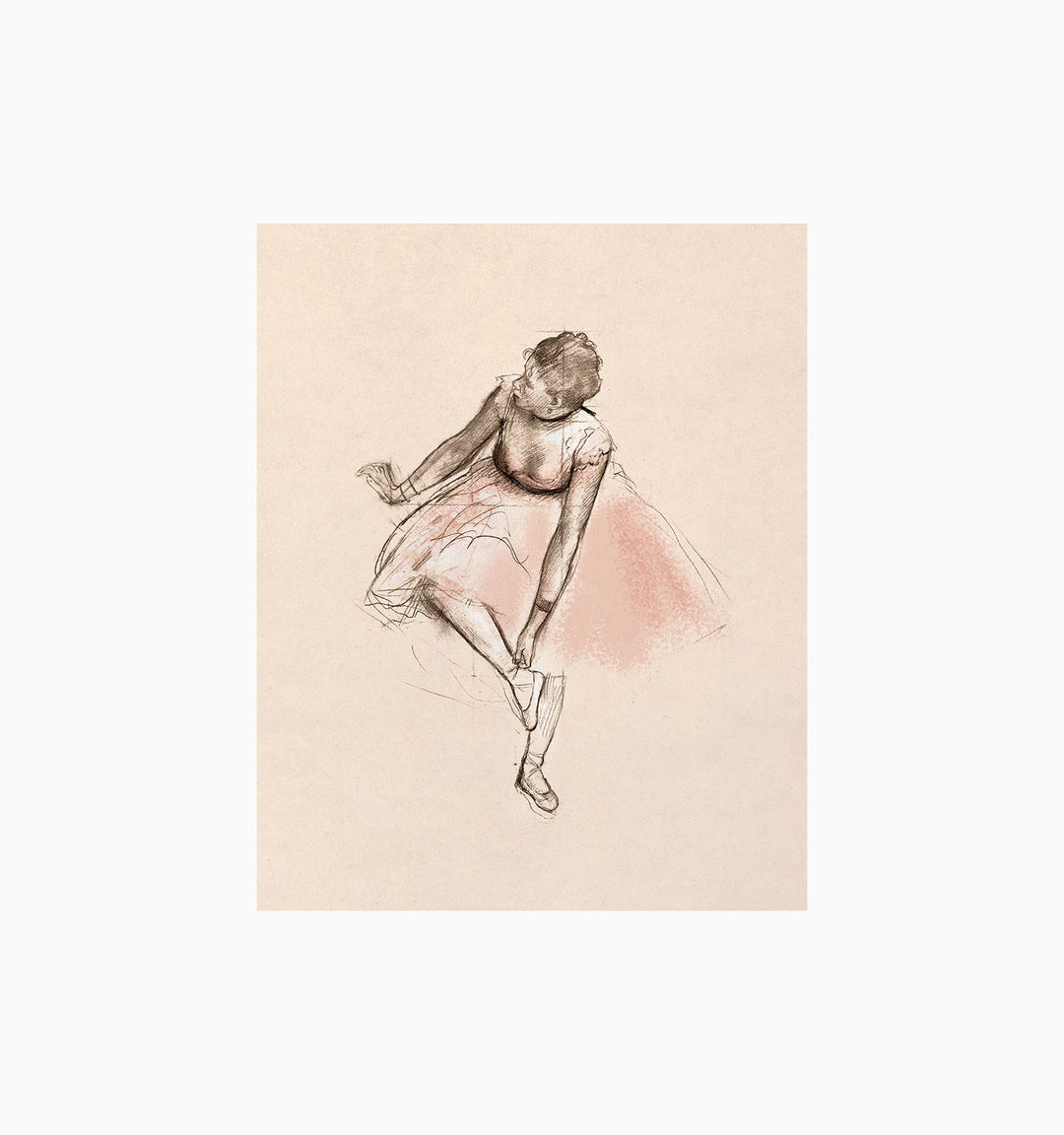 Ballet Sketches Girl Room Decor Prints