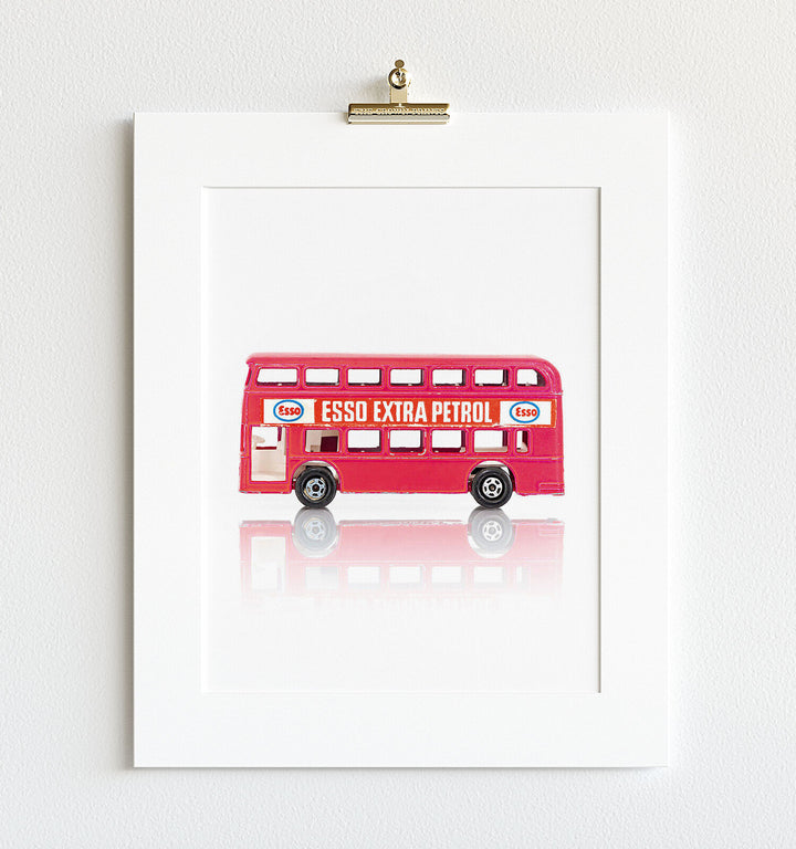 Toy Cars: Double Decker Bus Vertical