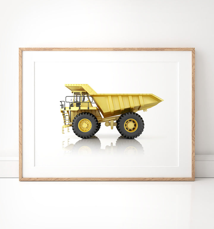 Construction Vehicles Prints - Set of 6 - The Crown Prints