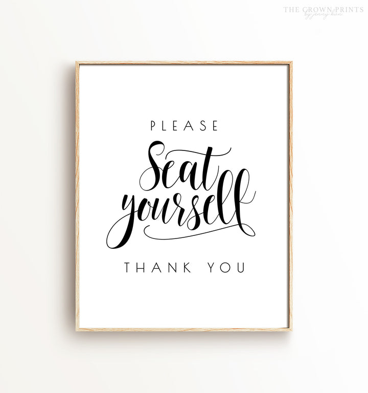 Please Seat Yourself Bathroom