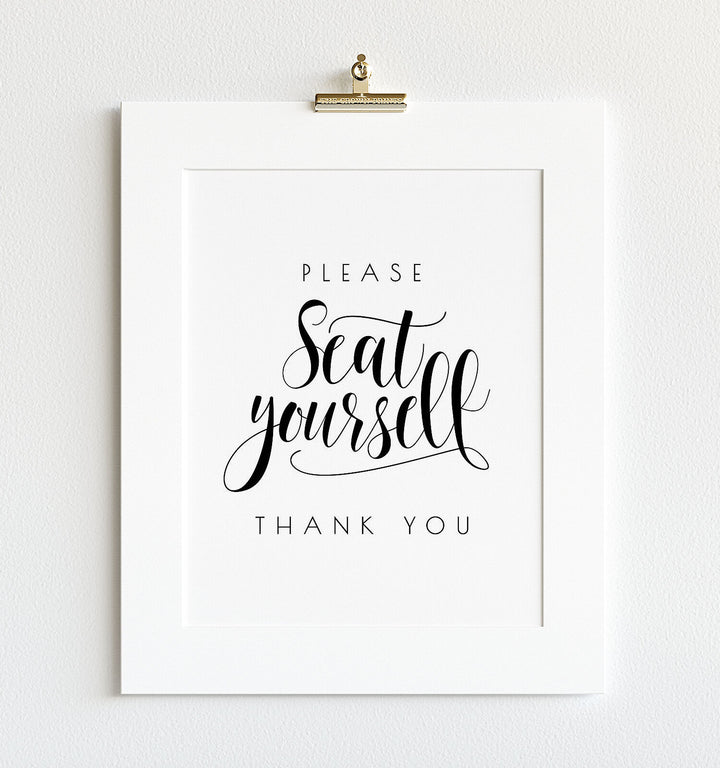 Please Seat Yourself Bathroom