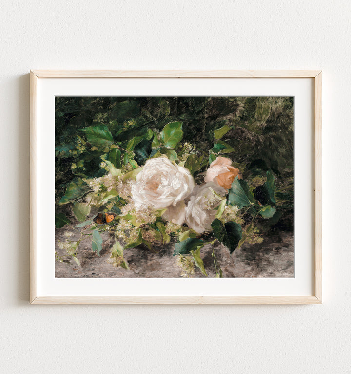 Vintage Roses Art Print