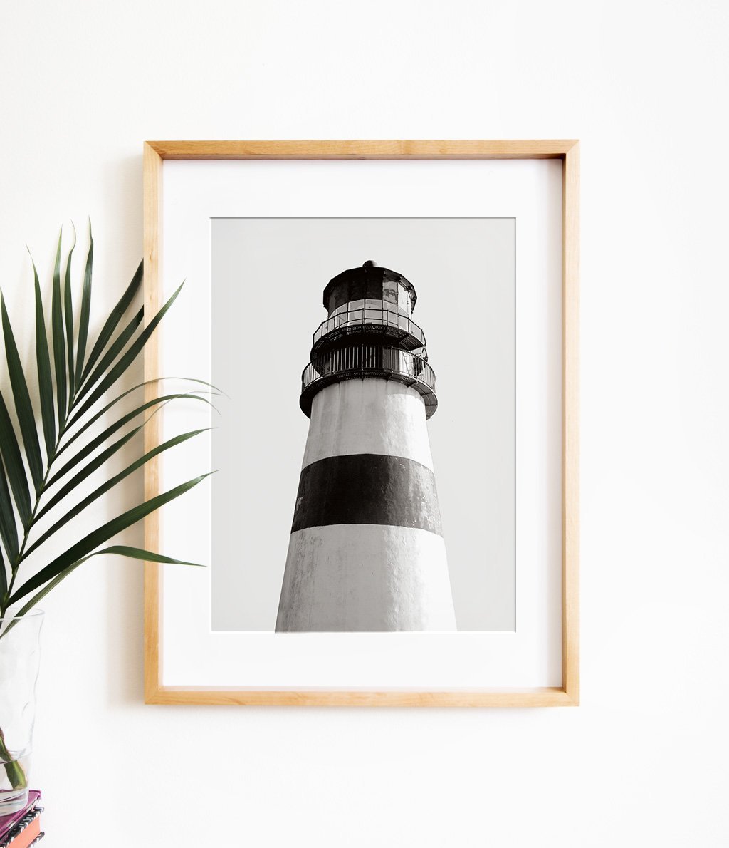 Lighthouse Print - The Crown Prints