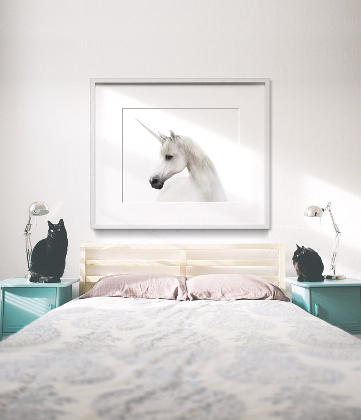 Unicorn Print - The Crown Prints