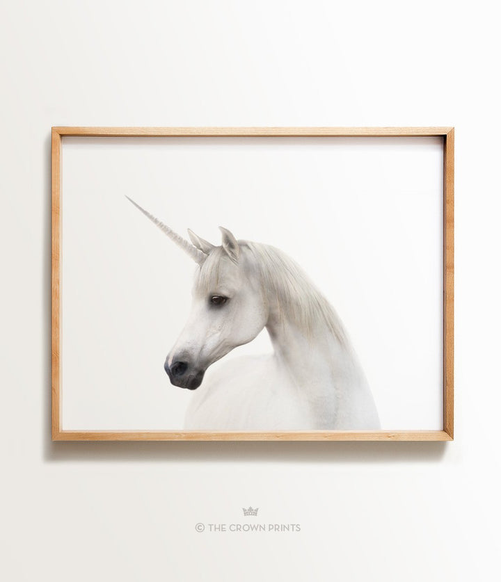 Unicorn Print - The Crown Prints
