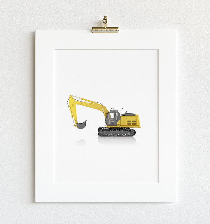 Track Excavator - Vertical