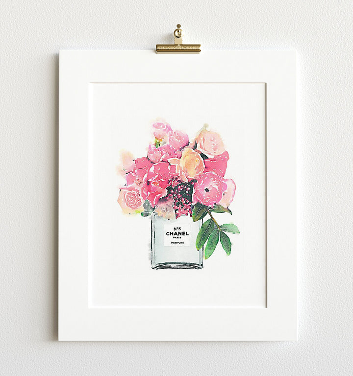 Watercolor Floral Bouquet
