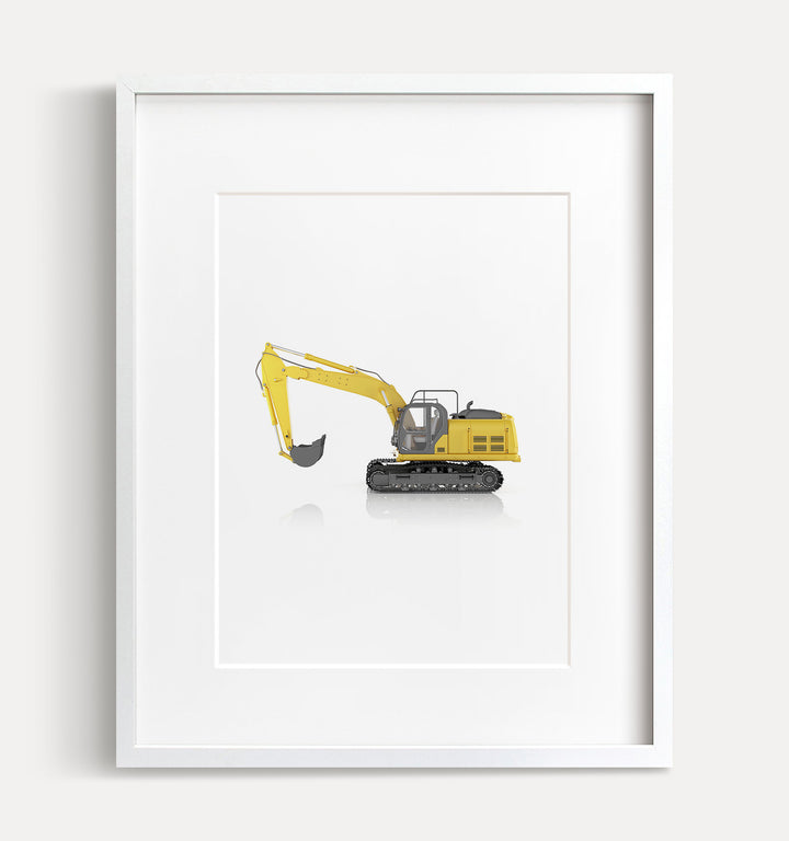 Track Excavator - Vertical