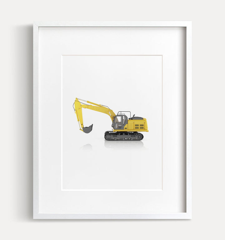 Track Excavator - Vertical