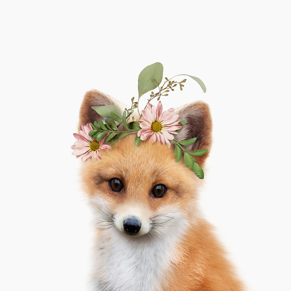 Animals with Flower Crowns