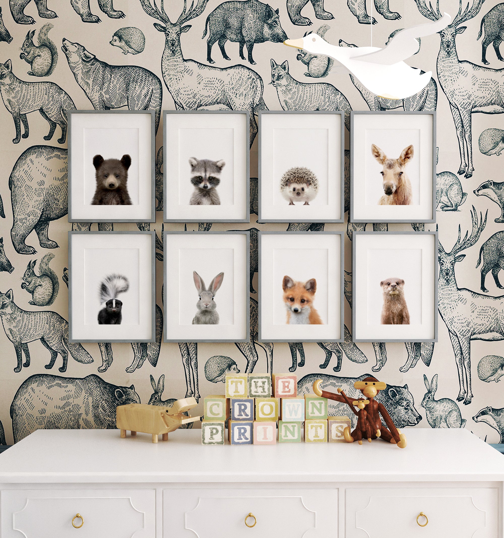 Woodland Animal Prints
