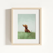 Dachsund Print