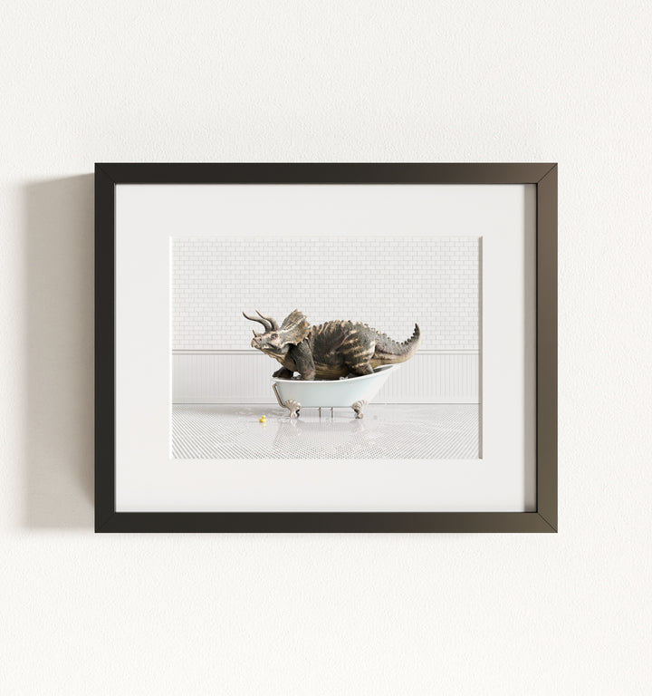 Framed Animals in Bathtubs - Mix and Match Horizontal