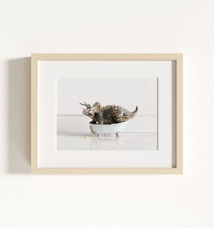 Framed Animals in Bathtubs - Mix and Match Horizontal