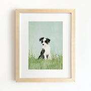 Border Collie Print