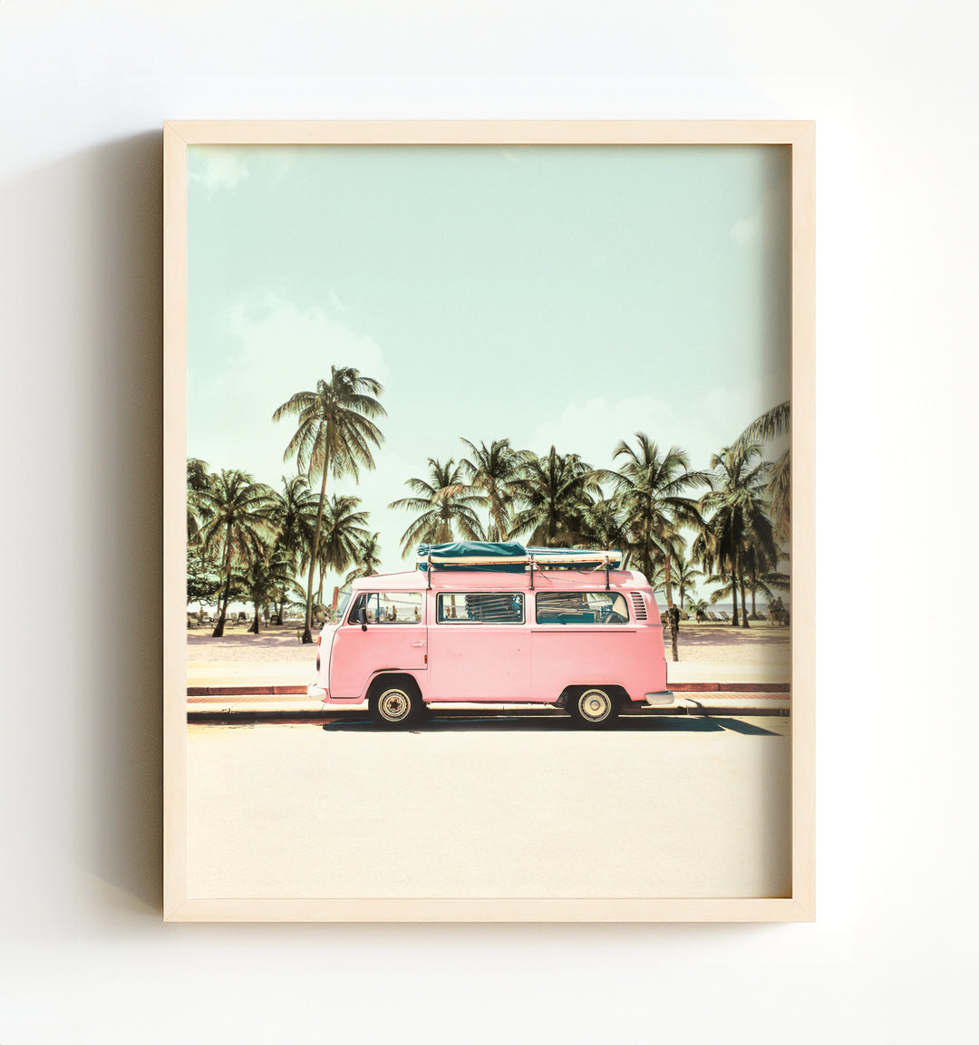 Pink VW Bus Love