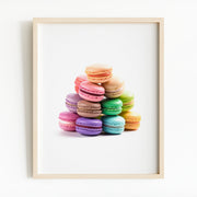 Rainbow Macarons (1 print)