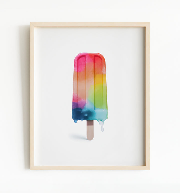 Rainbow Popsicle