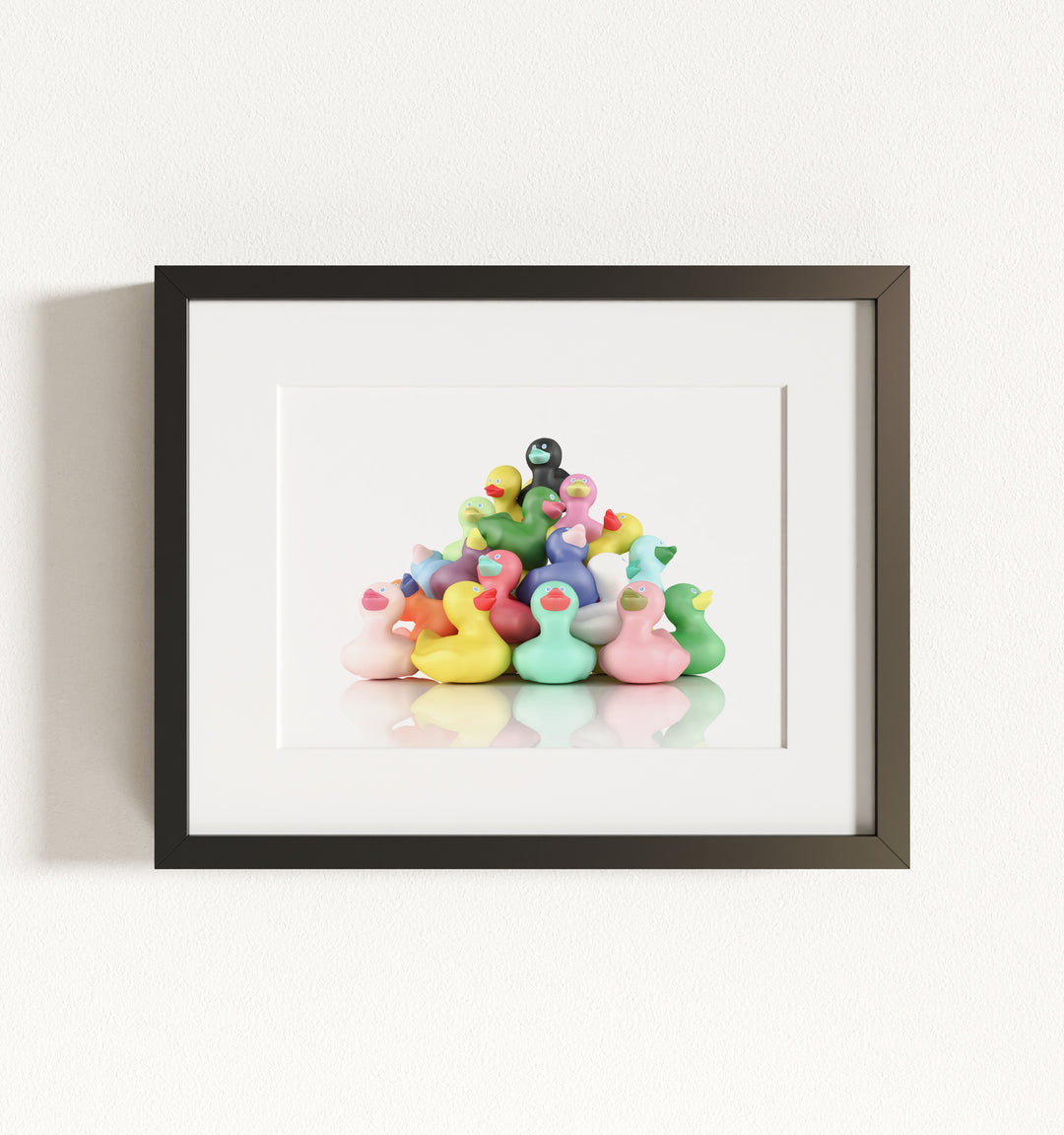 Rubber Duckies Framed Art