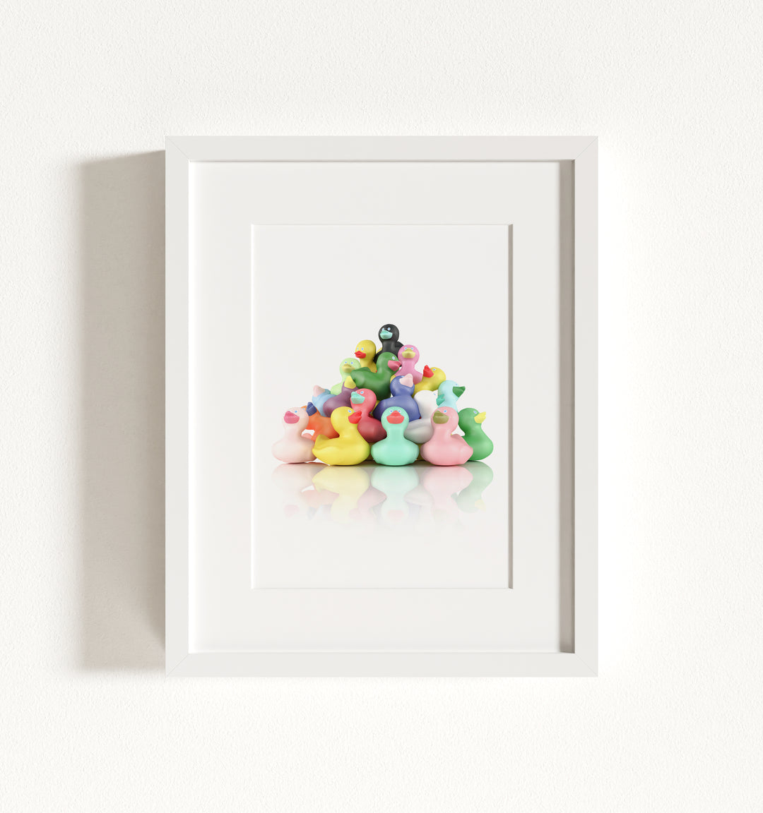 Rubber Duckies Framed Art