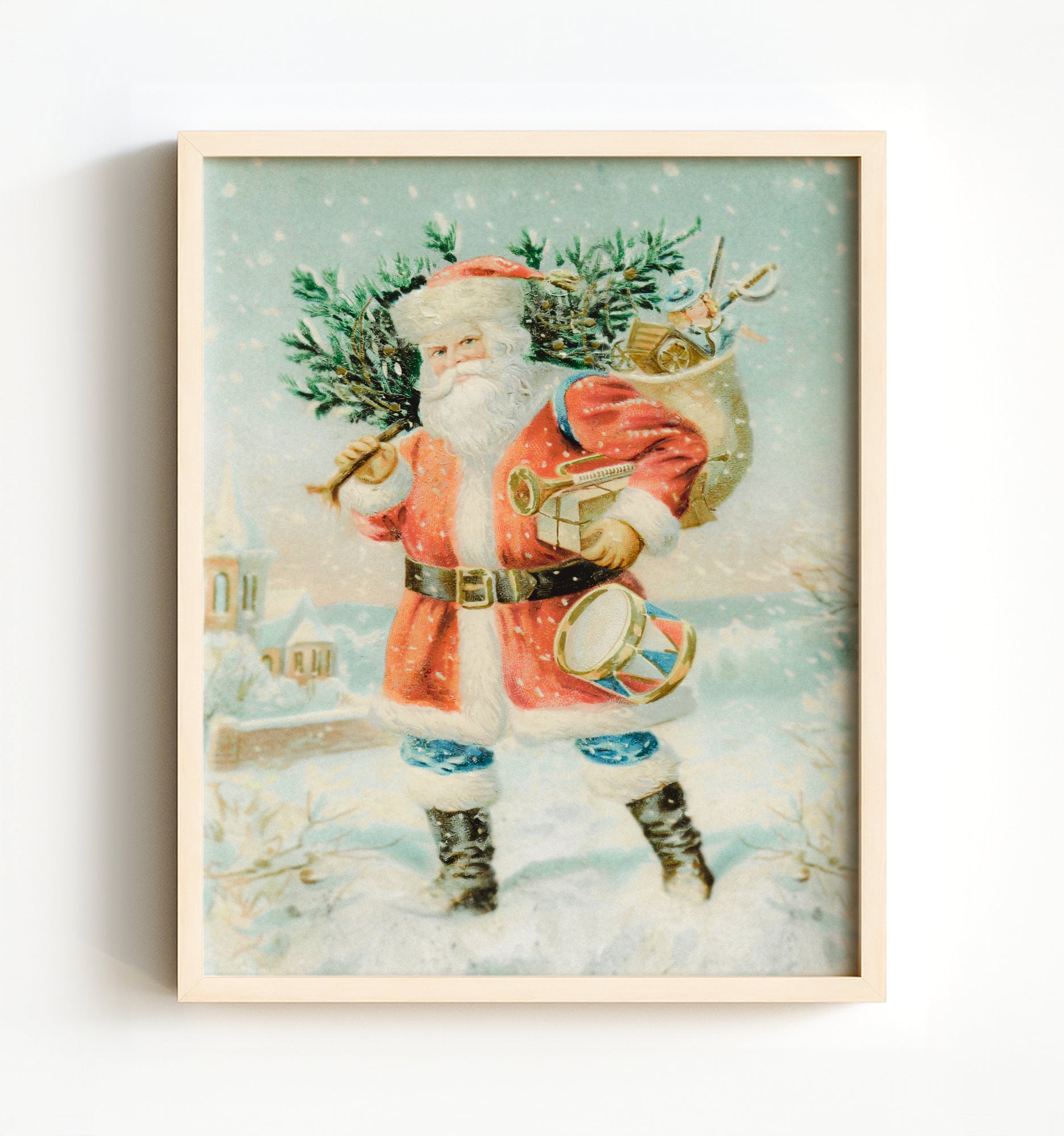 洋楽 St. Nick Jolly Saint Nick - Printable Art Package - a Very Vintage