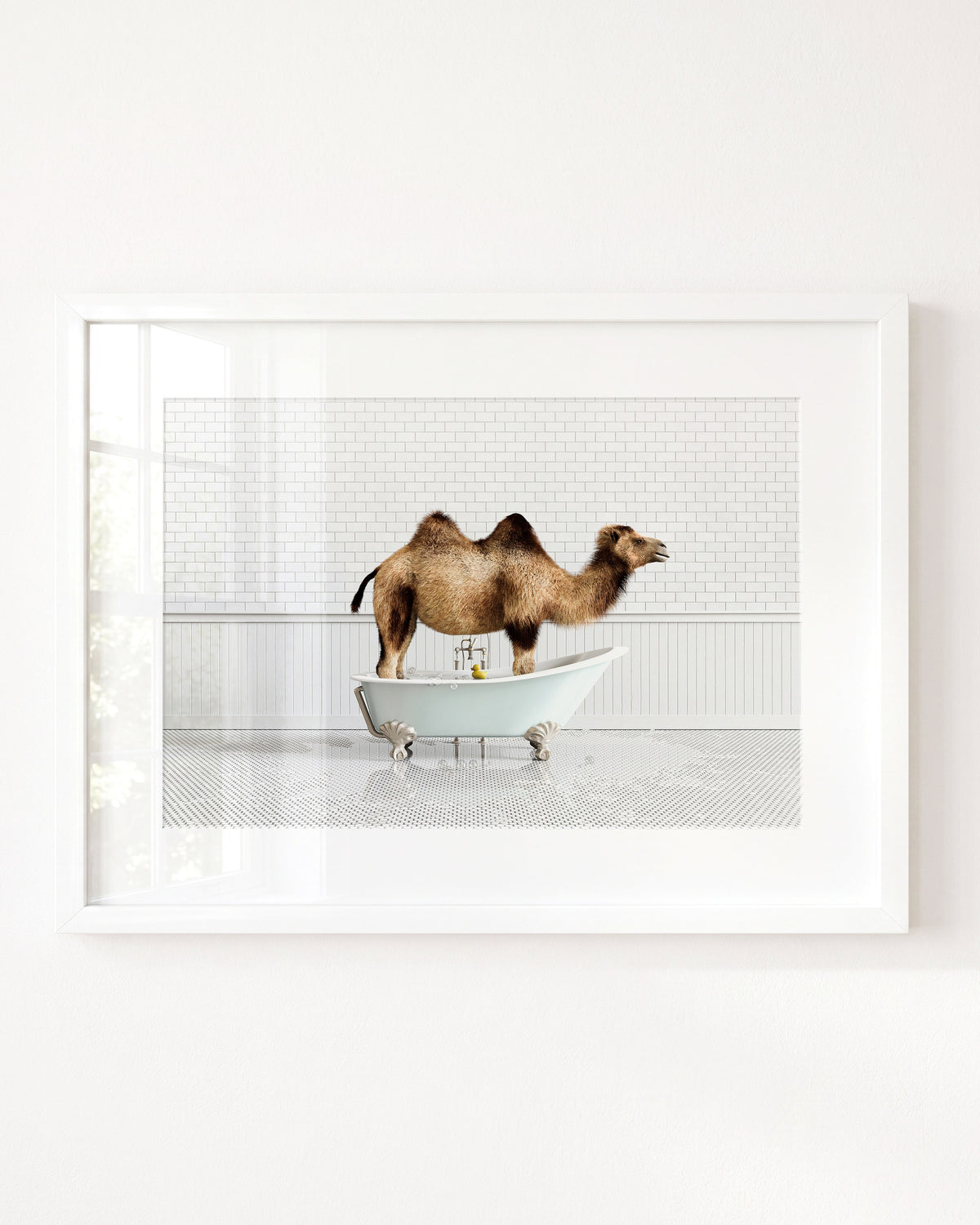 Animals in Bathtubs - Mix and Match Horizontal