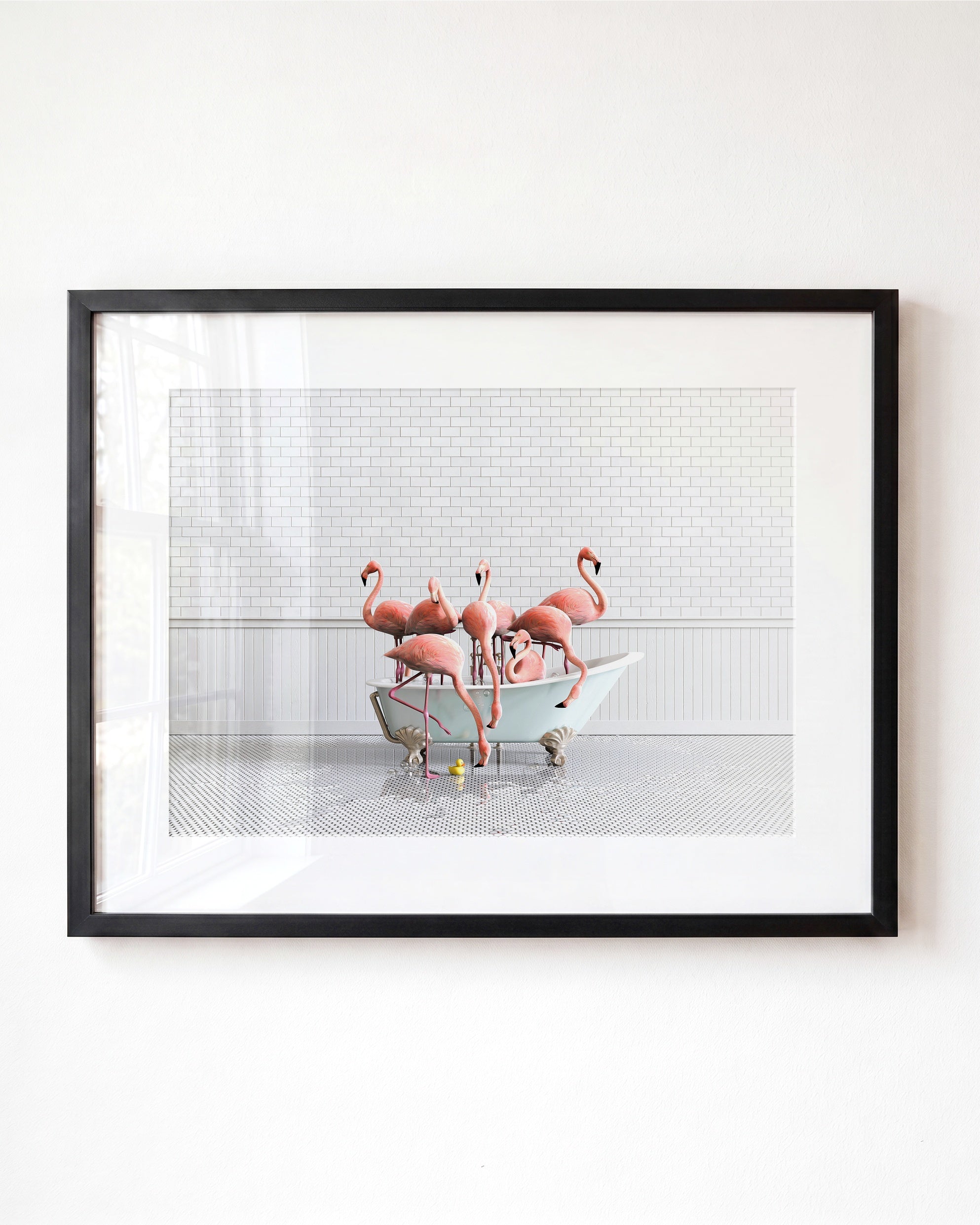 Animals in Bathtubs - Mix and Match Horizontal
