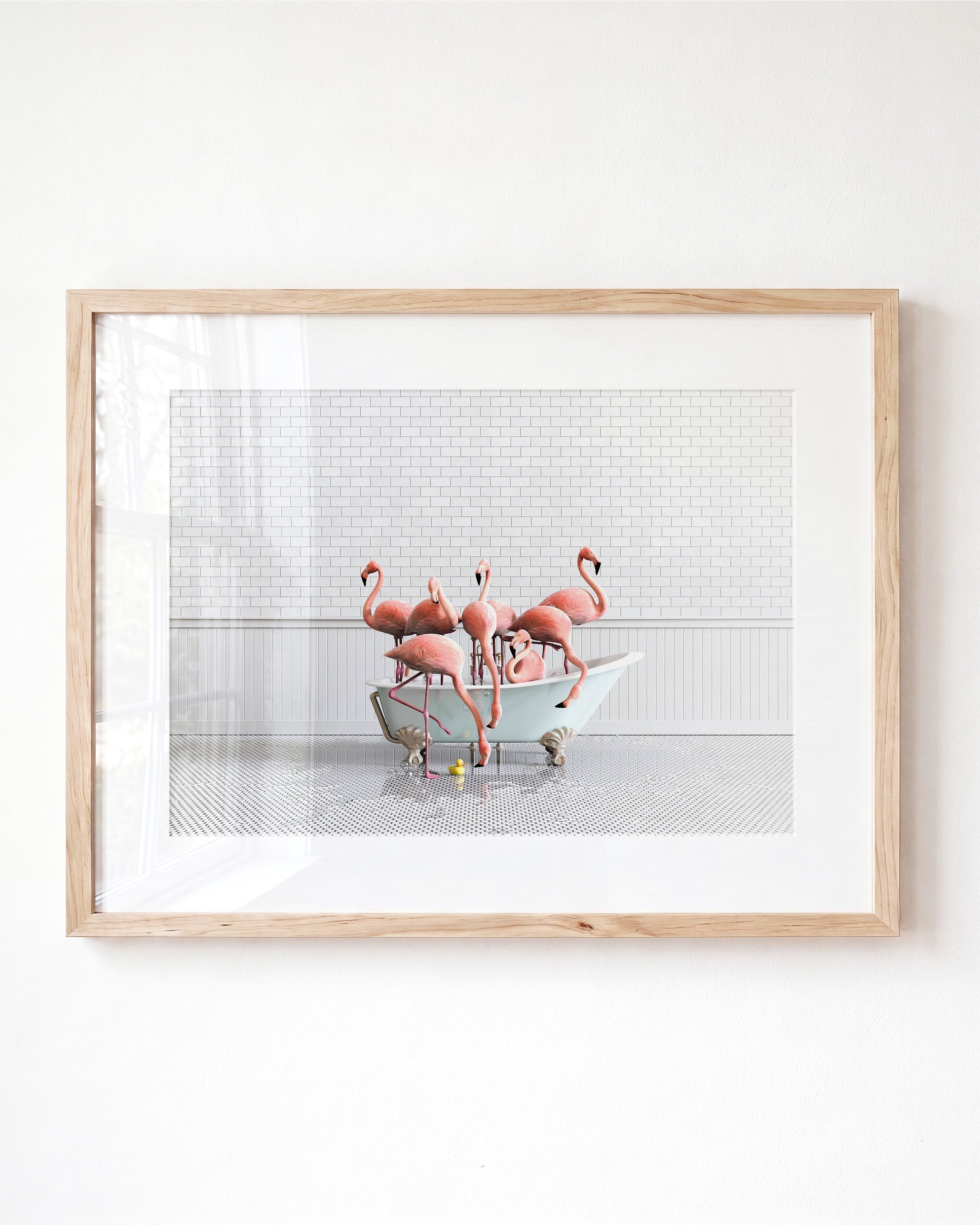 Animals in Bathtubs - Mix and Match Horizontal