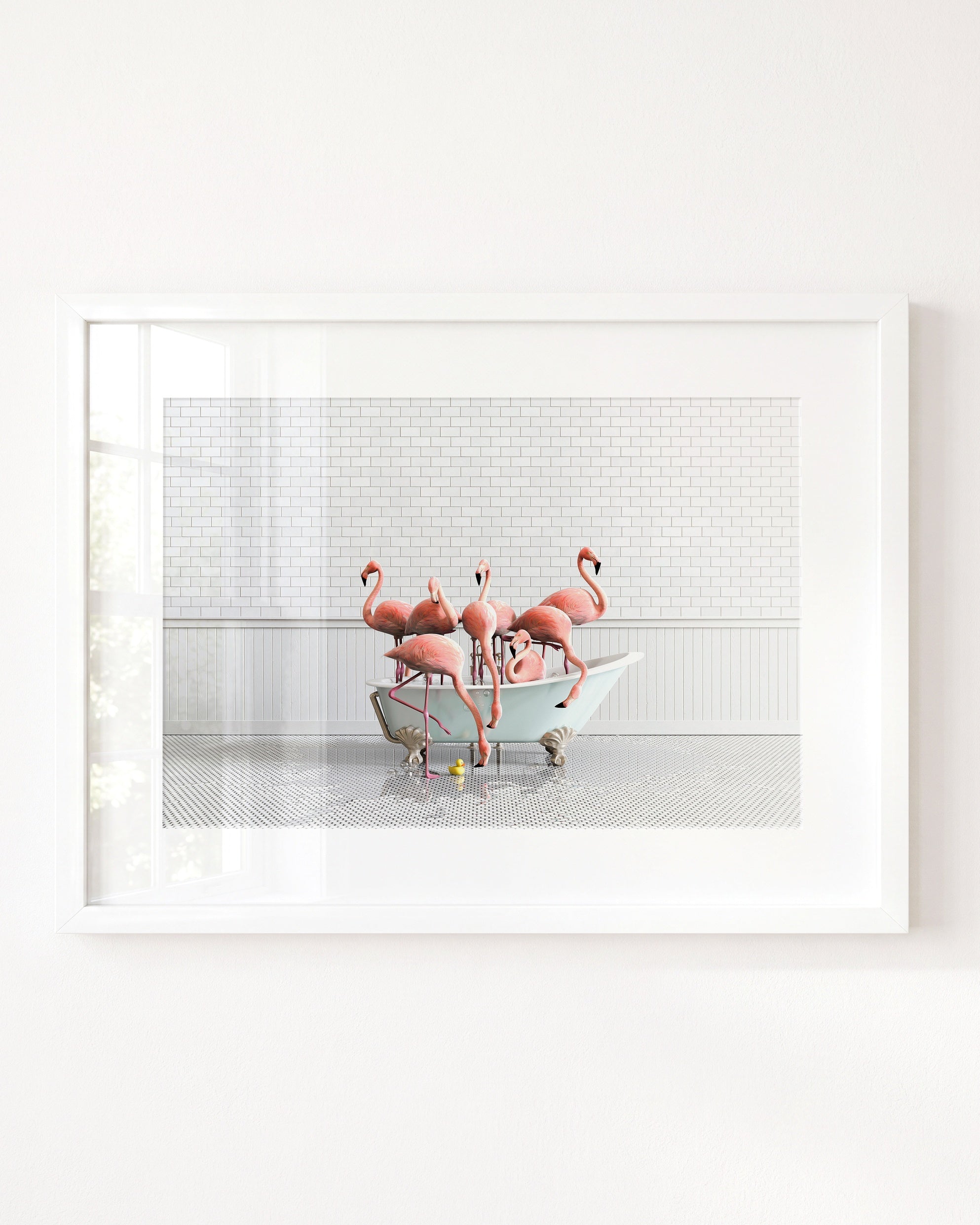 Animals in Bathtubs - Mix and Match Horizontal