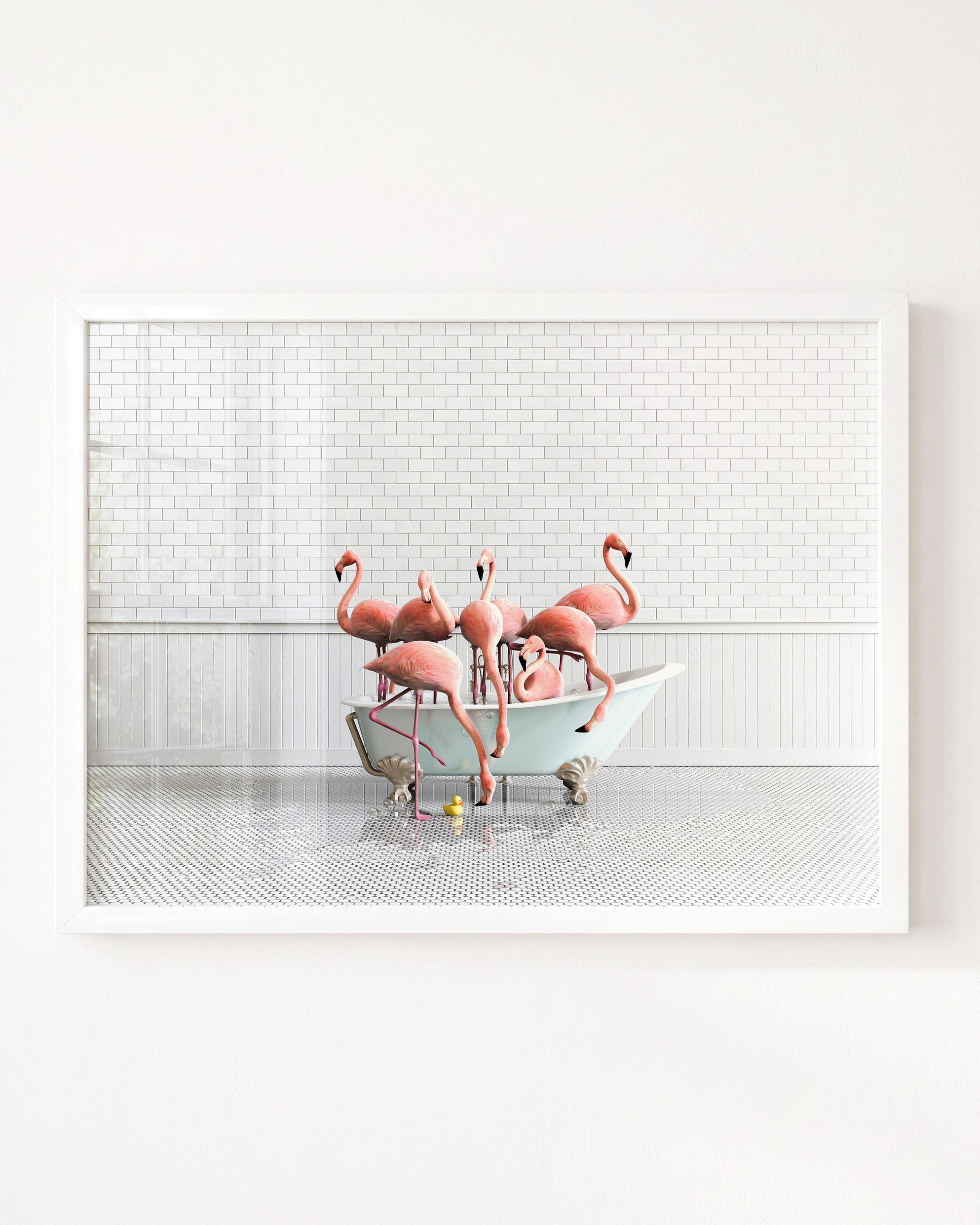 Animals in Bathtubs - Mix and Match Horizontal