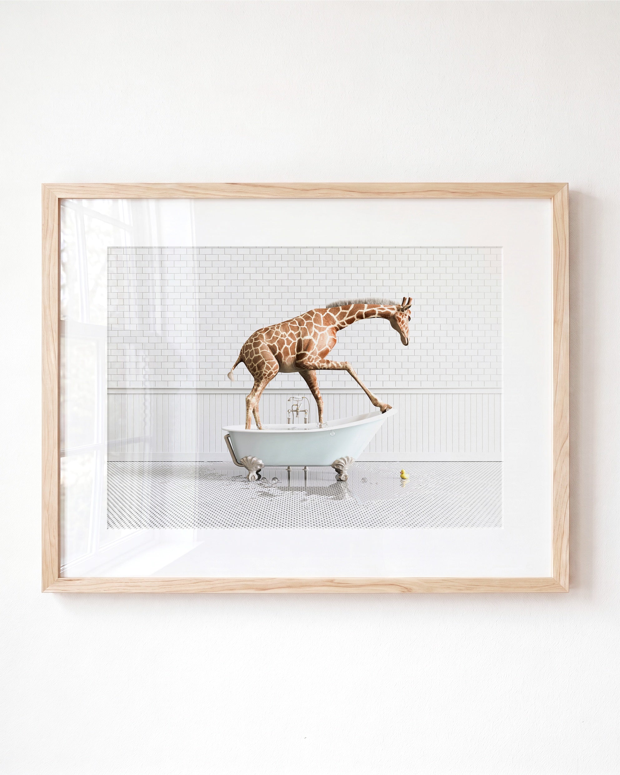 Animals in Bathtubs - Mix and Match Horizontal