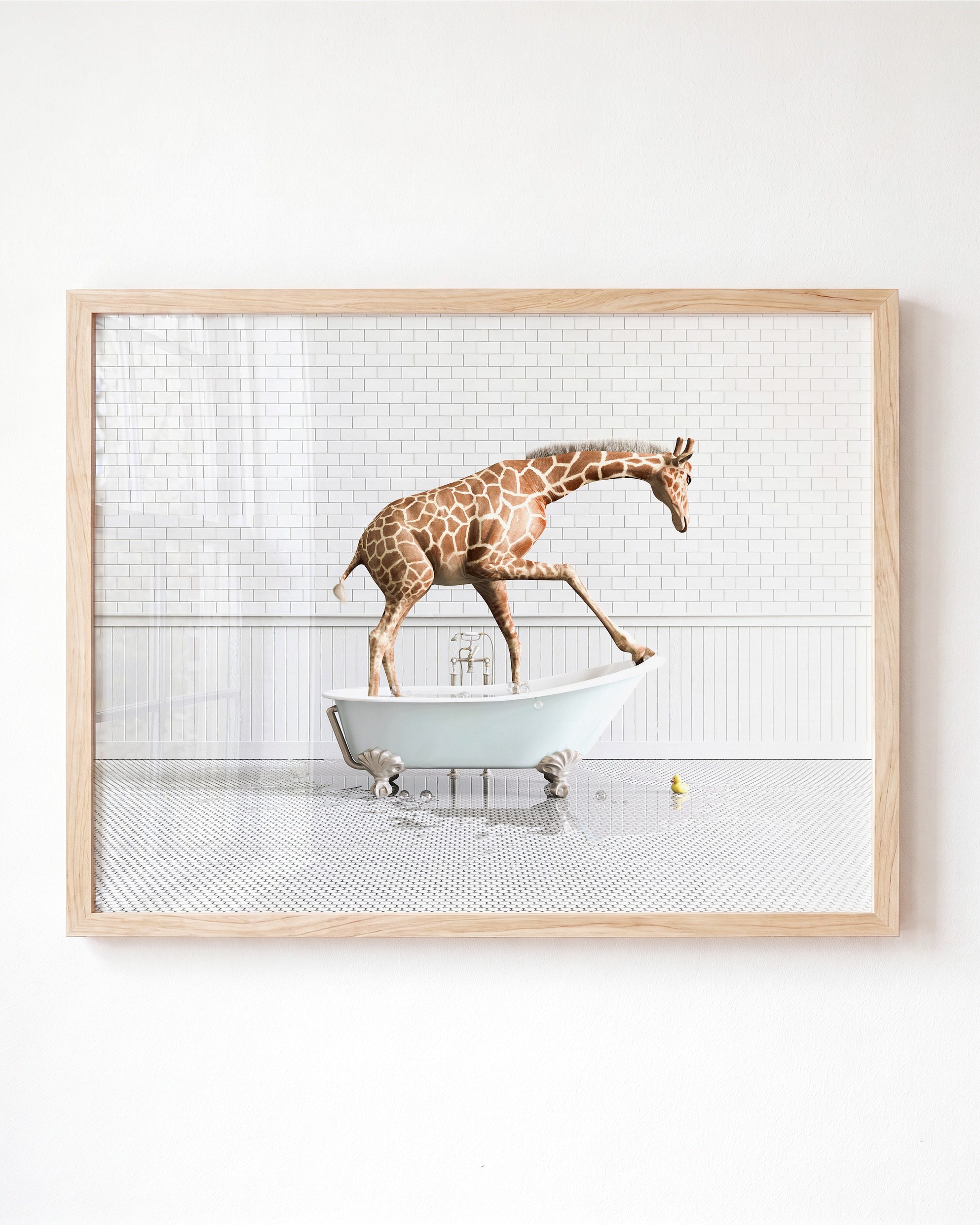 Animals in Bathtubs - Mix and Match Horizontal