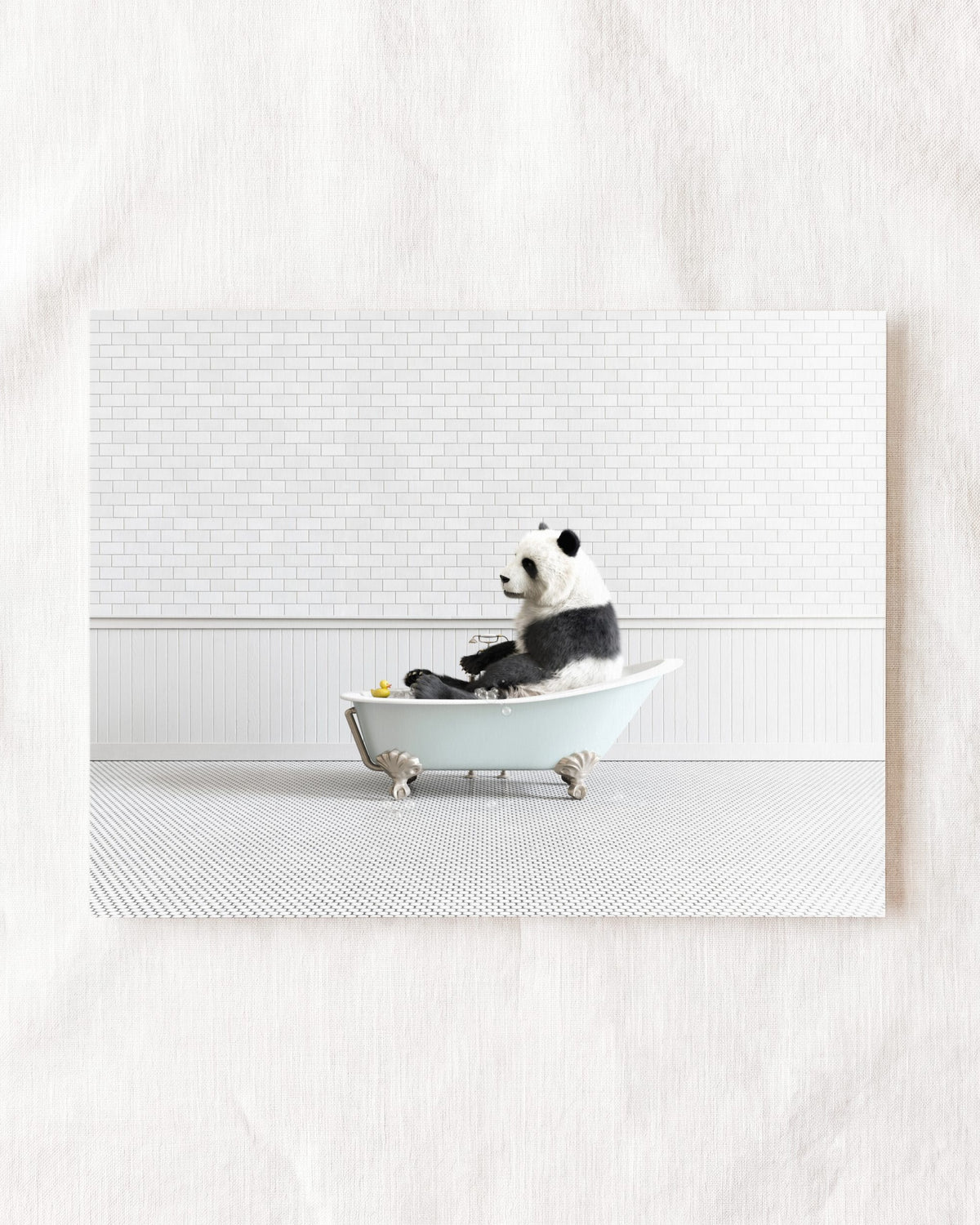 Animals in Bathtubs - Mix and Match Horizontal