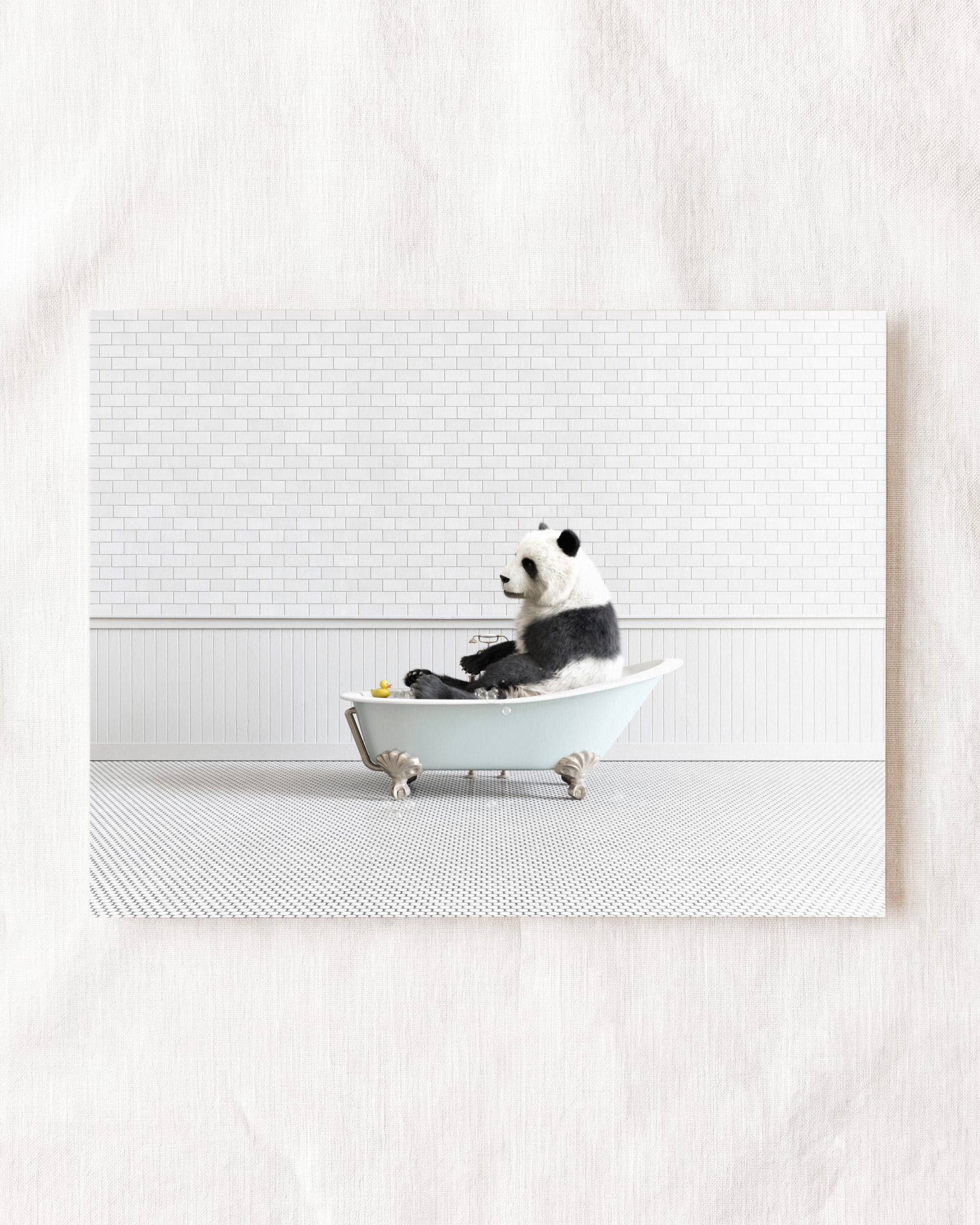 Animals in Bathtubs - Mix and Match Horizontal