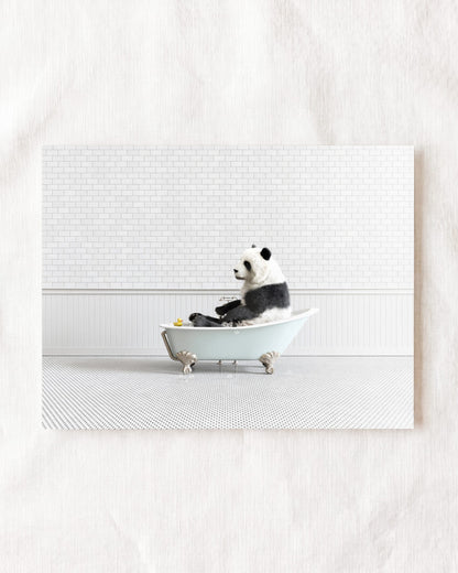 Animals in Bathtubs - Mix and Match Horizontal