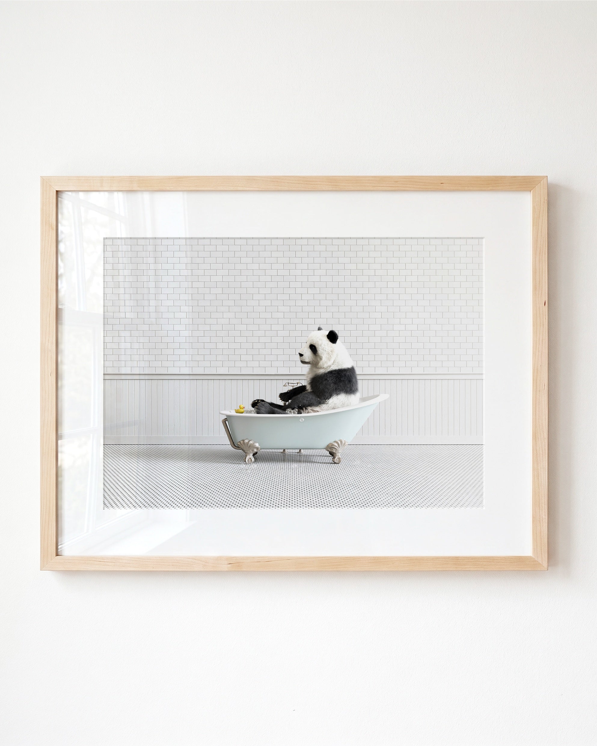 Animals in Bathtubs - Mix and Match Horizontal