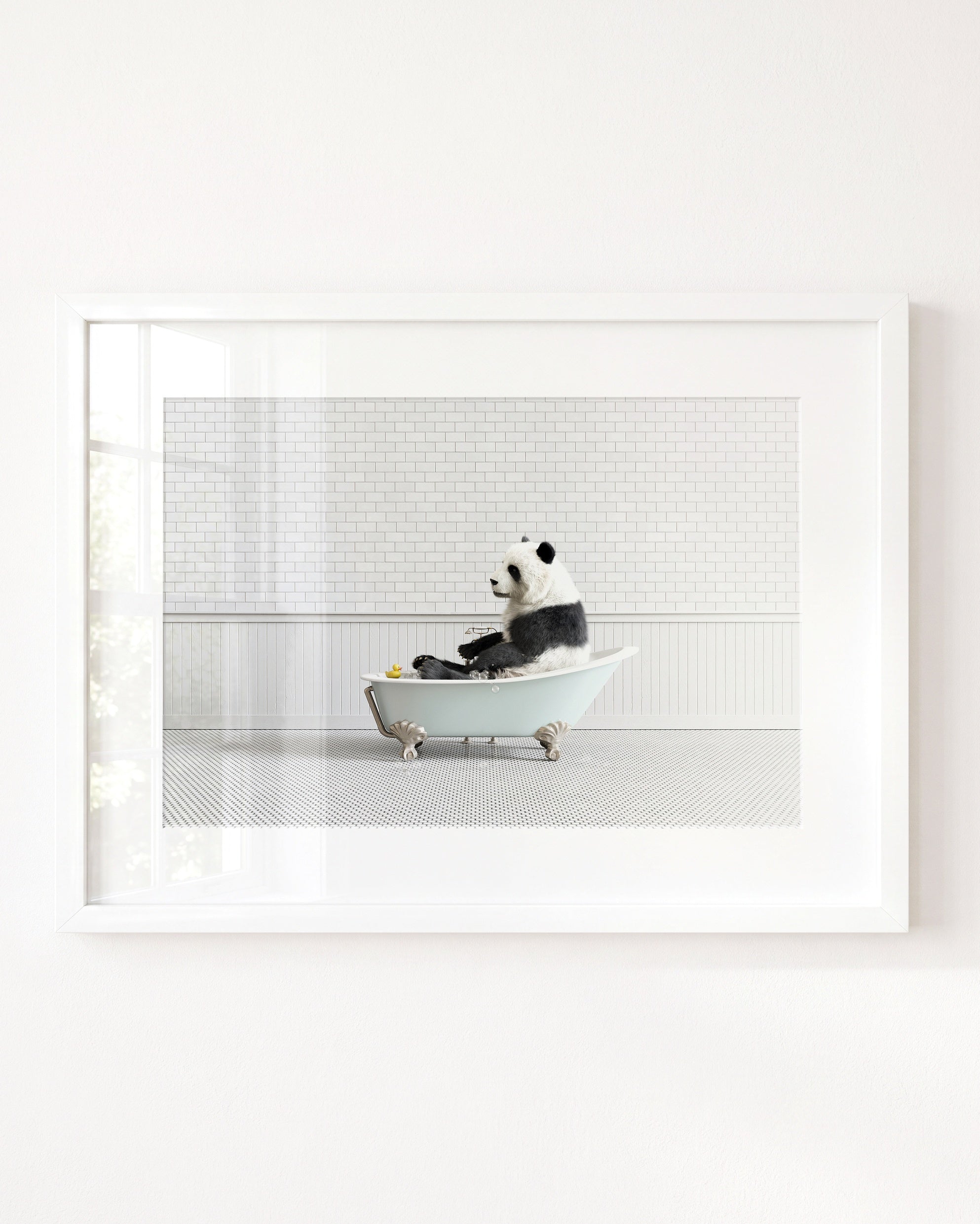 Animals in Bathtubs - Mix and Match Horizontal