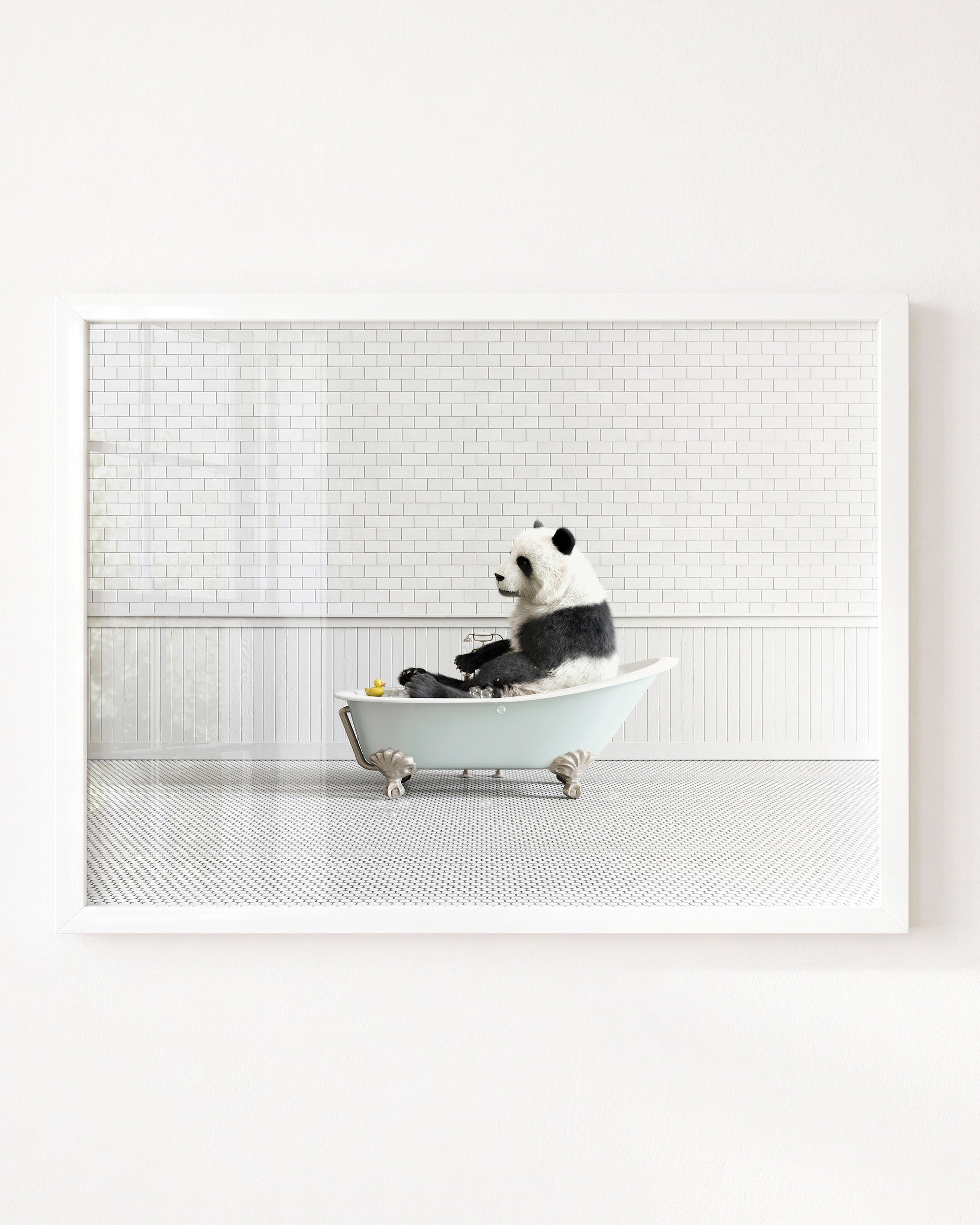 Animals in Bathtubs - Mix and Match Horizontal