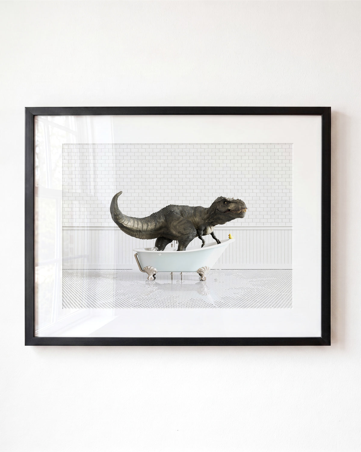 Animals in Bathtubs - Mix and Match Horizontal