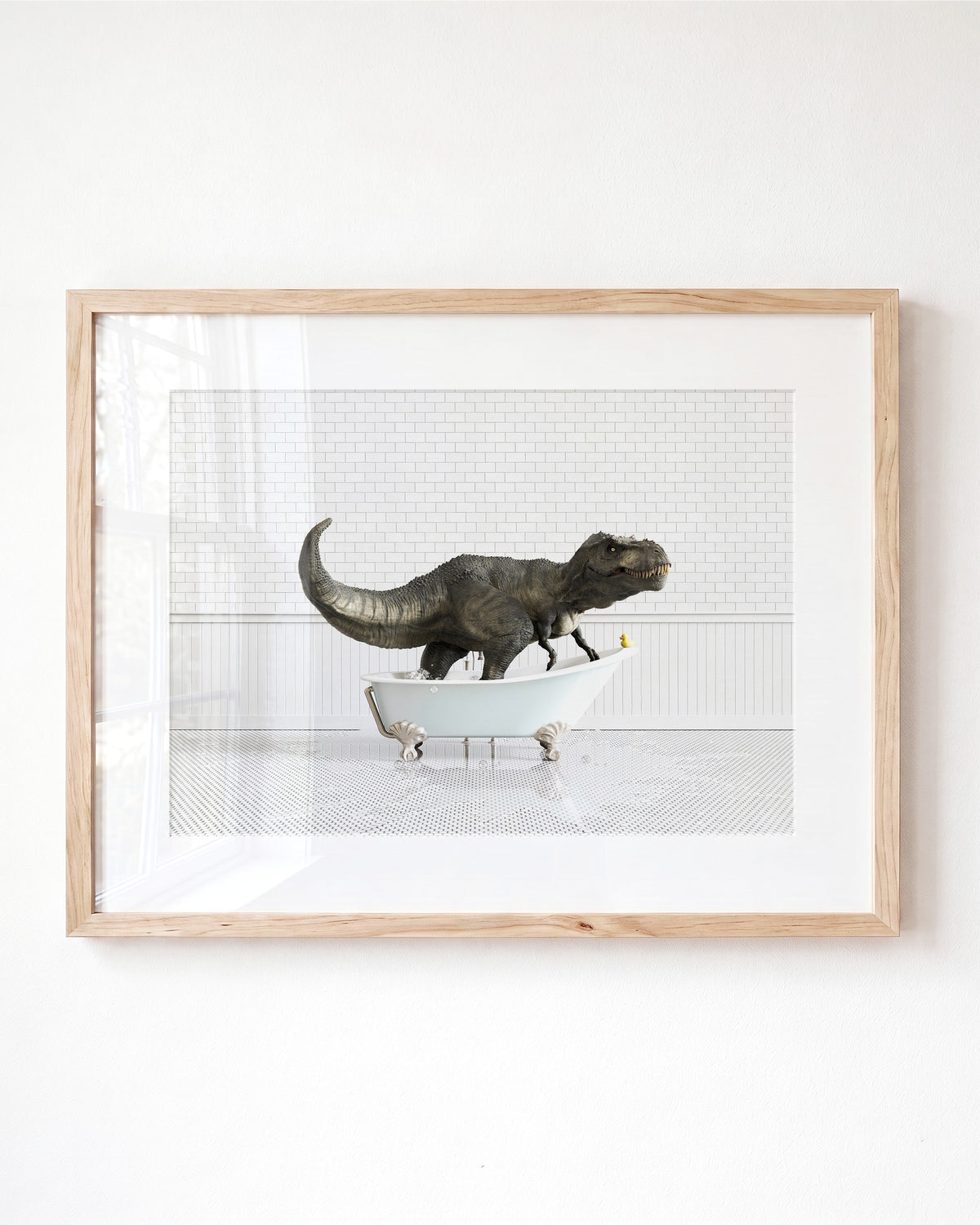 Animals in Bathtubs - Mix and Match Horizontal