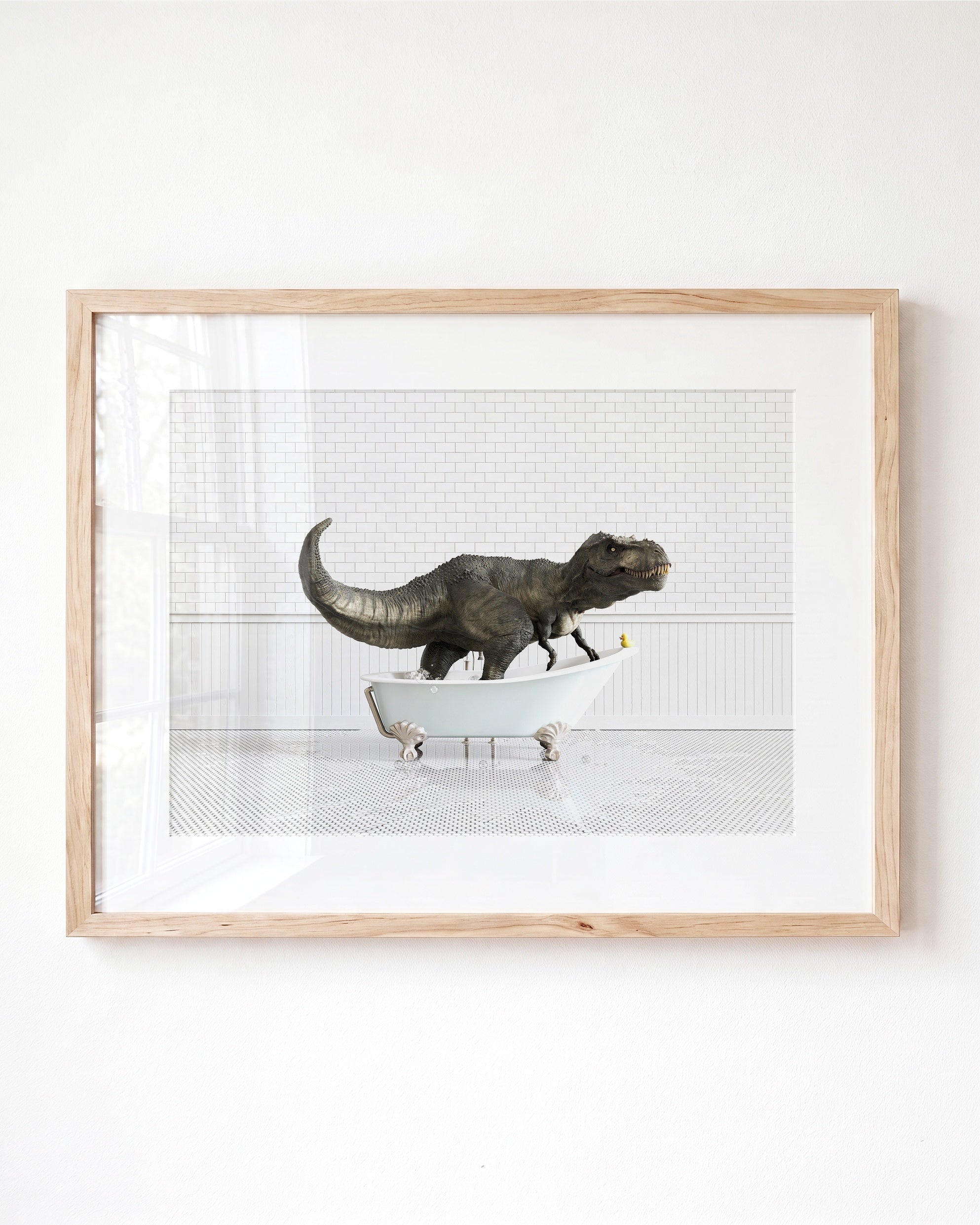 Animals in Bathtubs - Mix and Match Horizontal