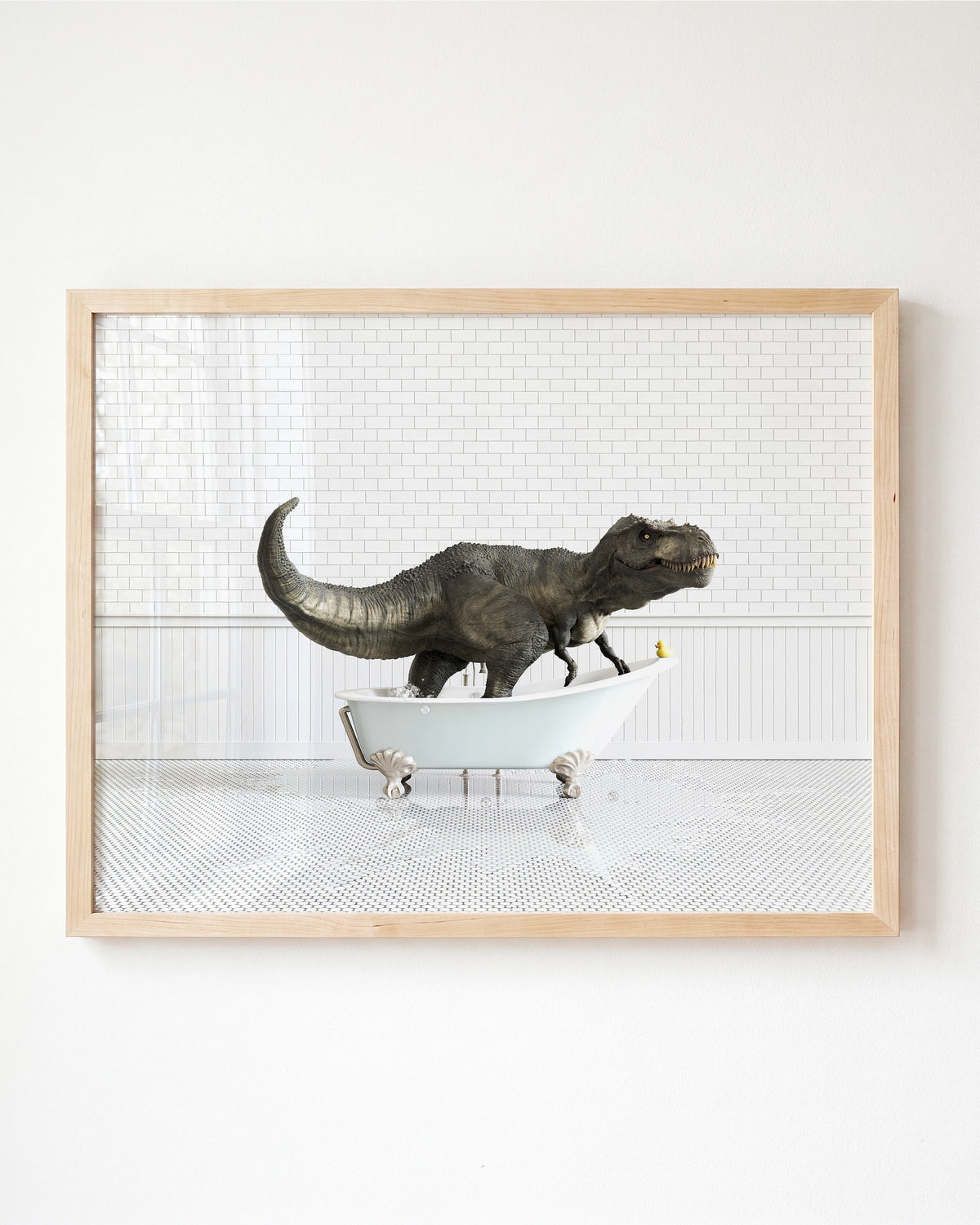 Animals in Bathtubs - Mix and Match Horizontal