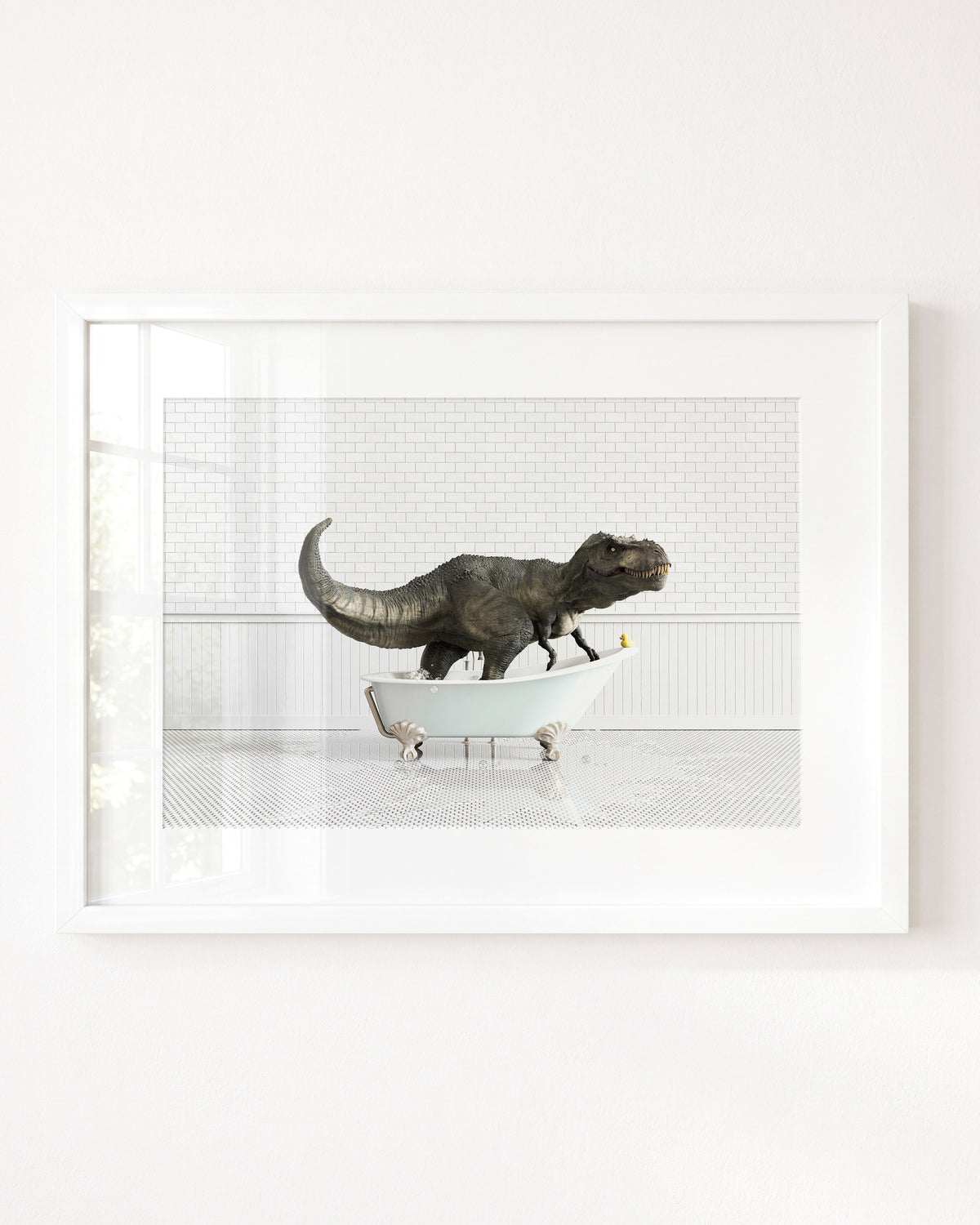 Animals in Bathtubs - Mix and Match Horizontal